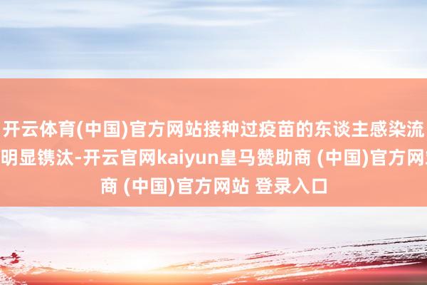 开云体育(中国)官方网站接种过疫苗的东谈主感染流感病毒风险明显镌汰-开云官网kaiyun皇马赞助商 (中国)官方网站 登录入口